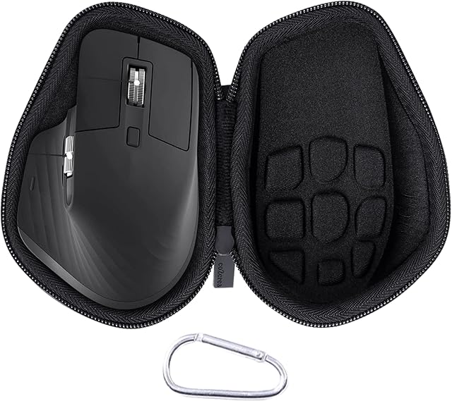co2CREA Hard Travel Case for Logitech MX Master 3 / Master 3S Advanced Wireless Mouse, Case Only