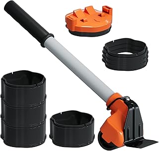 Heavy Duty Furniture Lifter Jack Tool kit Easily Lift Furniture and Appliance for Inserting Furniture Sliders, Pads, Mover Dolly Rollers, Appliance Movers with Wheels, Moving Dollies Coasters