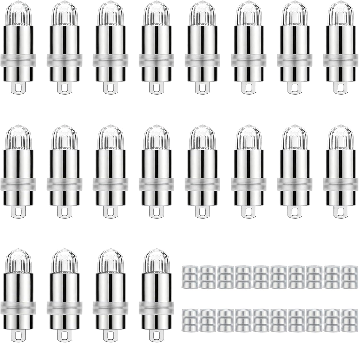 Paper Lantern Lights LED Lights for Paper Lanterns Colorful Strobe 20pack