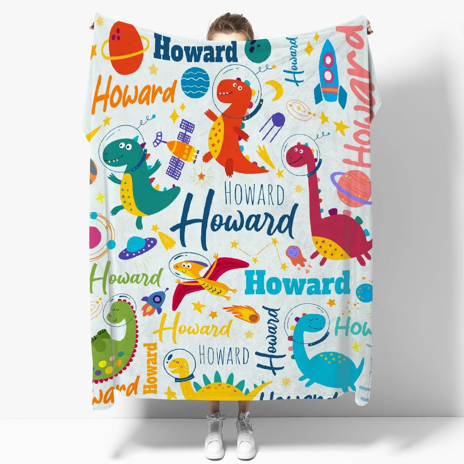 Personalized Custom Cute Turtle Blanket Gifts for Kids Boys Girls with Name - Customized Cute Turtle Super Soft Lightweight Flannel Sheets Decor for Crib Nap Couch - 50"x60" for Teens