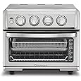Cuisinart TOA-60W Convection AirFryer Toaster Oven, Premium 1800-Watt Motor with 7-in-1 Functions and Wide Temperature Range, Large Capacity Air Fryer with 60-Minute Timer/Auto-Off, White
