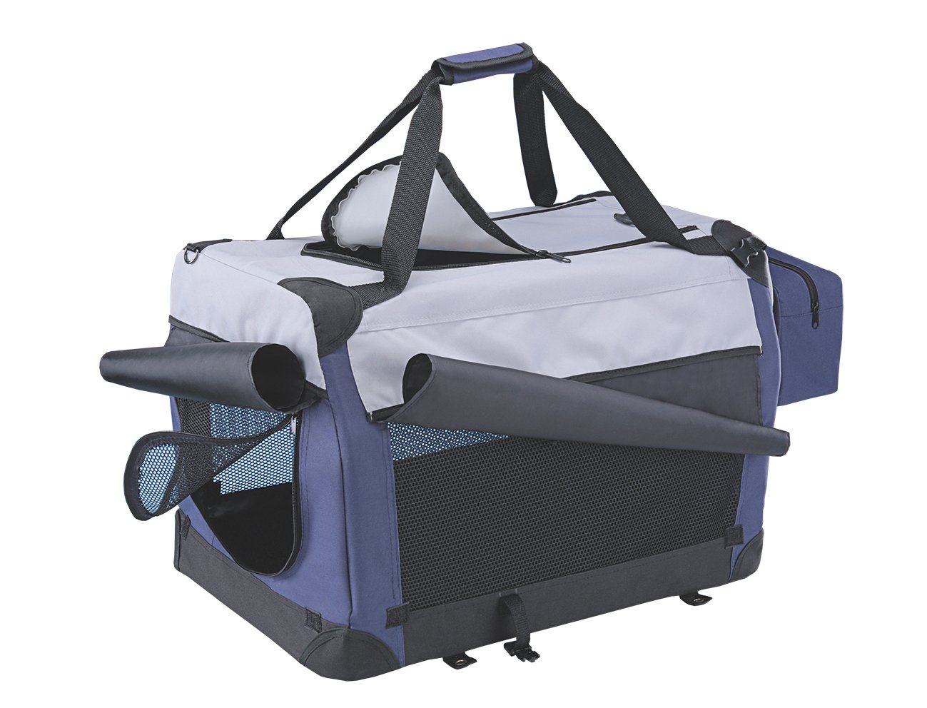 Nobby - Traveller Plus / 76390 - Sacoche de transport - Bleu/gris - 50 x 35 x 35 cm