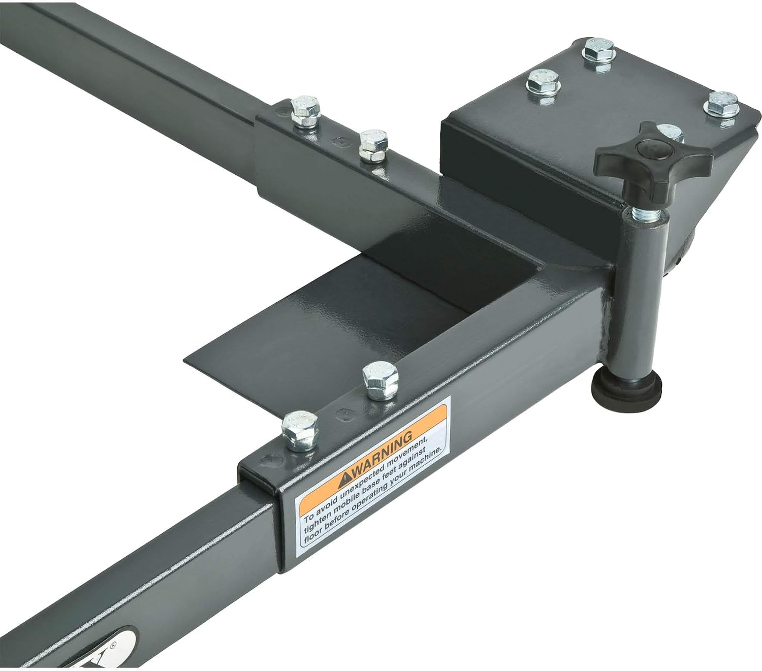 Black Friday - 80% OFF Shop Fox D2057A Adjustable Mobile Base, Small Charcoal Grey