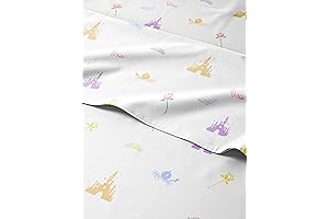 Disney Princess Full Size Bedding Set for Kids, Teens, and Toddlers
