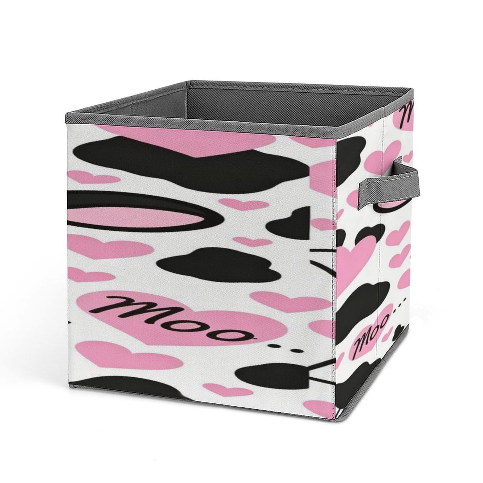 Fekiloot Style Cute Cow Storage Bins Storage Baskets