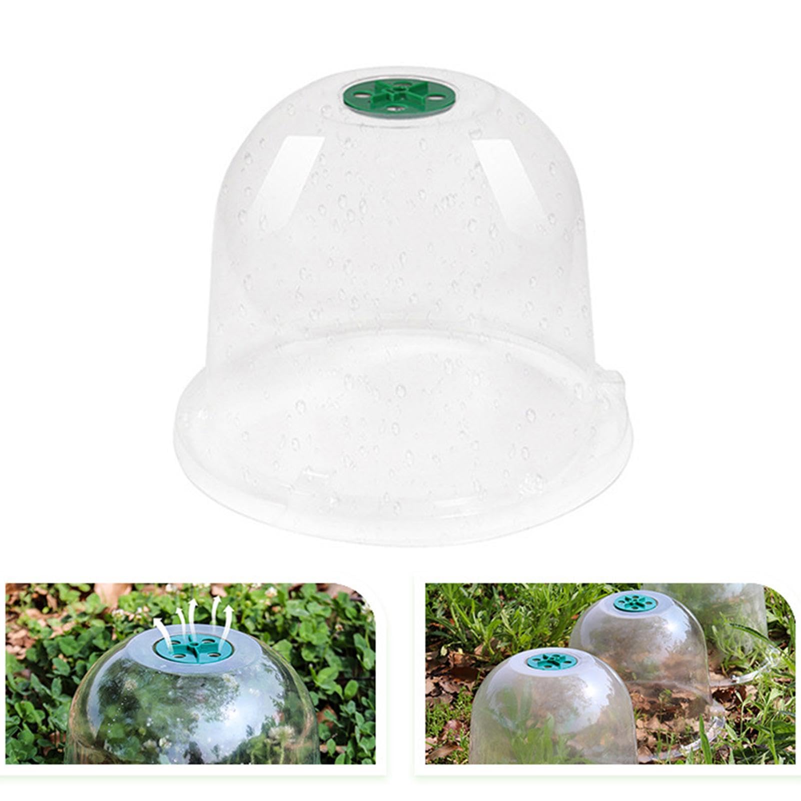 10 Stück Gartenglocken, Abdeckung für Glocke, Kuppel, transparent, Glocke, Garten, Gemüsegarten, Glocke, Salat, Atemschutz
