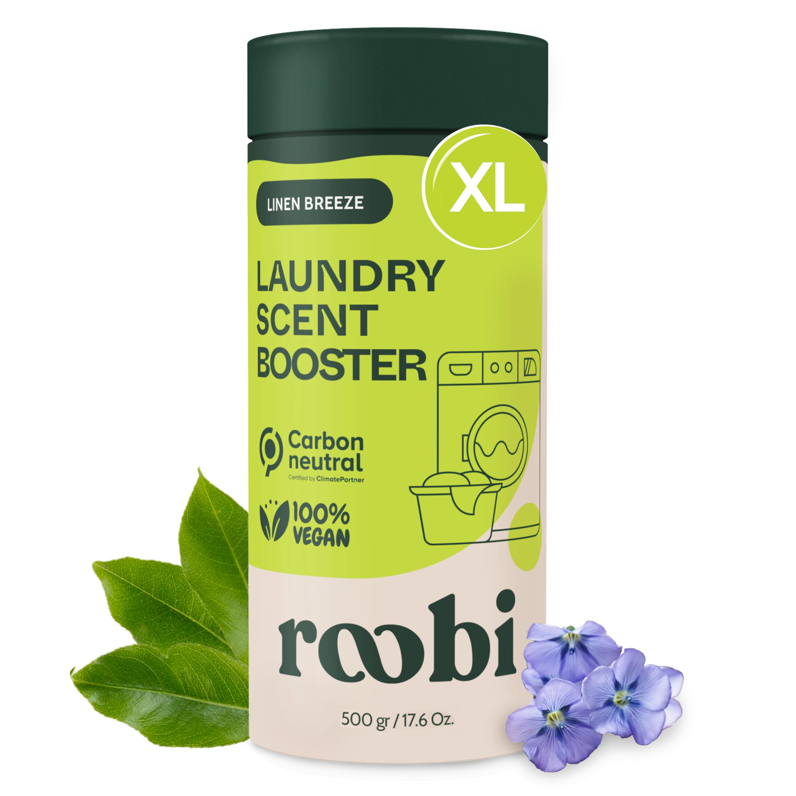Roobi Sustainable Laundry Scent Booster Beads. Linen Breeze Fragrance