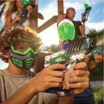 Gel Blaster Surge 2 with Built-in Starfire Glow Activator Upgraded GelBlaster Toy with 100+ Foot Range Semi & Full Auto Modes Built in Glow in The Dark 170 FPS Ages 14+