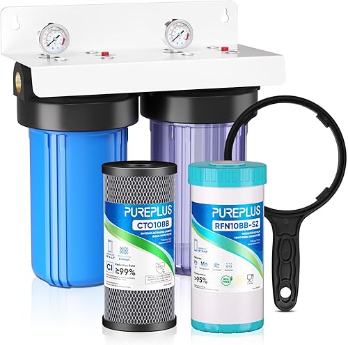 PUREPLUS 2-Stage Whole House Water Filtration System