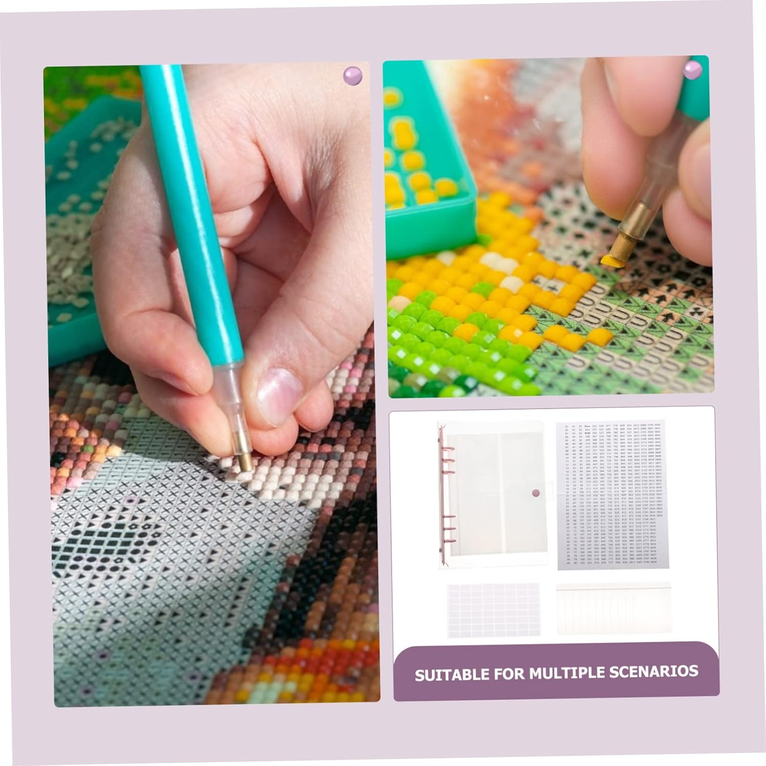 Diamond Beads Container Storage Album for Craft Supplies