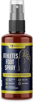 Athletes Foot Spray 200 ml  Antifungal Athletes Foot Treatment with Natural Peppermint & Lemongrass Oil for Smelly Feet, Soothes Itch, Cracks Control & Helps Prevent Foot Recurrence