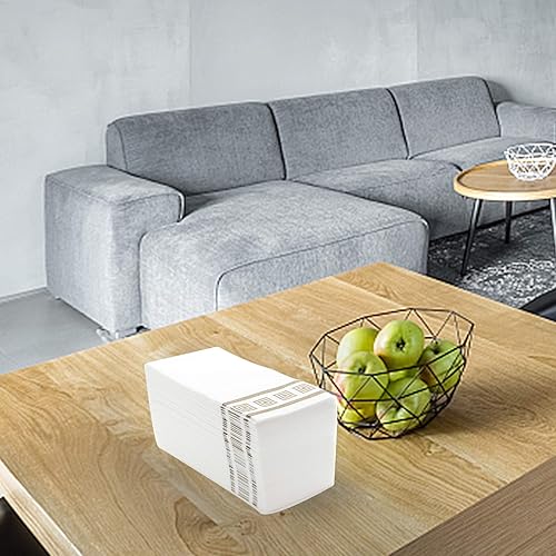 Miniatura 5 de Fete Toallas de mano decorativas, diseño plateado, 200 toallas desechables de lino para invitados  Cena formal, aniversario, servilletas de boda