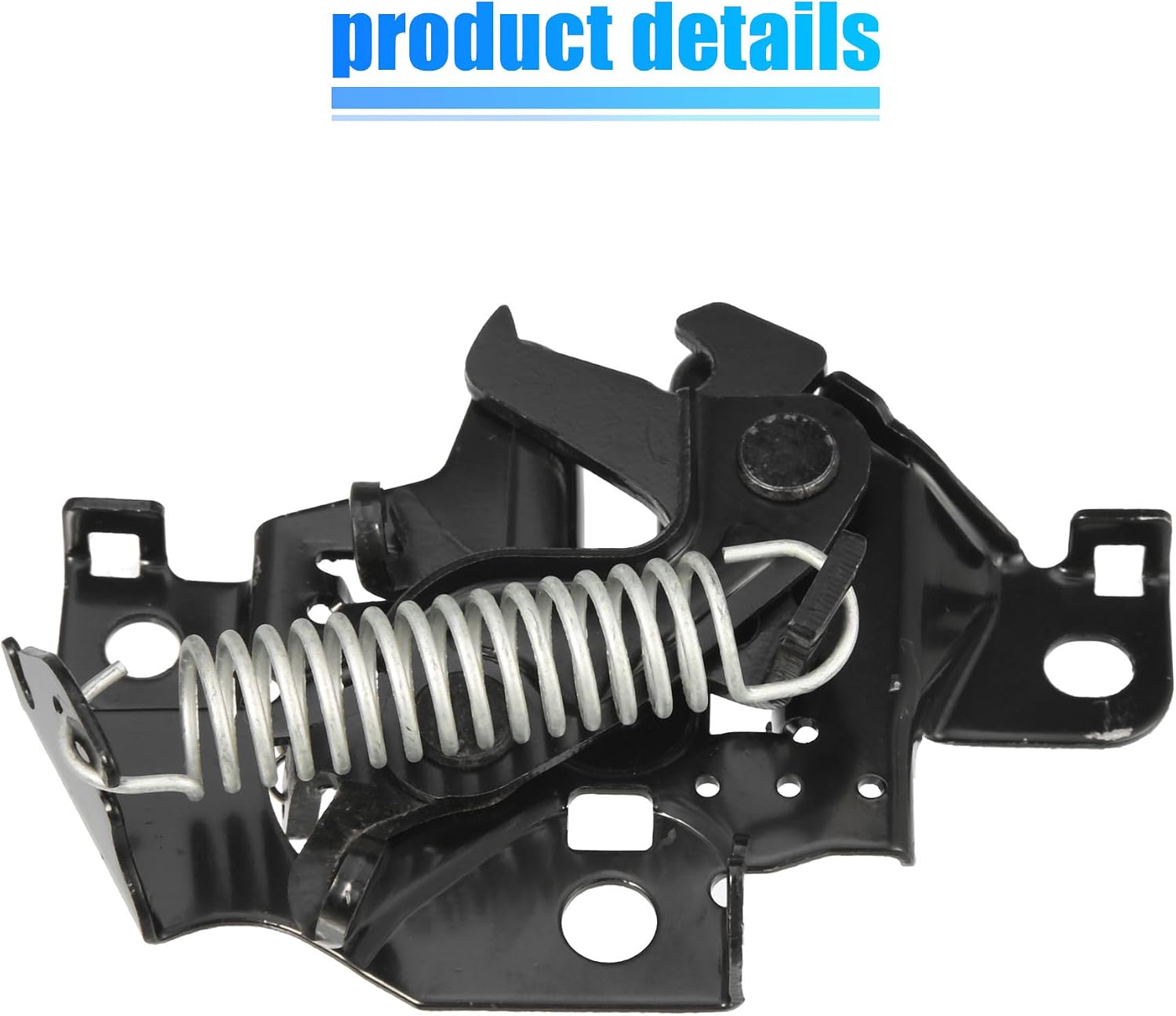 X AUTOHAUX Car Auto Hood Latch Lock Replacement 53510-47092 for Toyota Prius 2010-2015 Metal Black