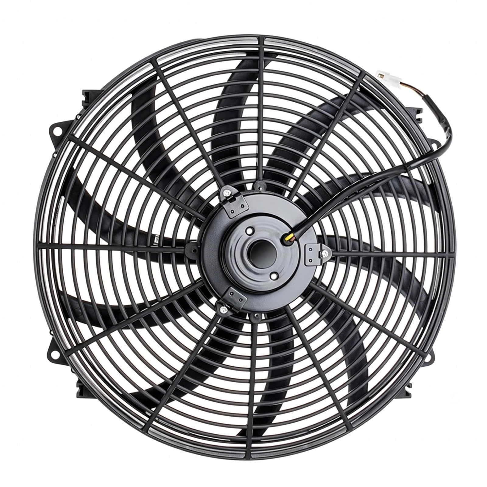 Refrigeración Del Radiador Eléctrico Compatible Con Ventilador Universal De Empuje Y Tracción Del Aire Acondicionado Del Coche 120W 16 "pulgadas 12v Motor refrigeración Ventilador