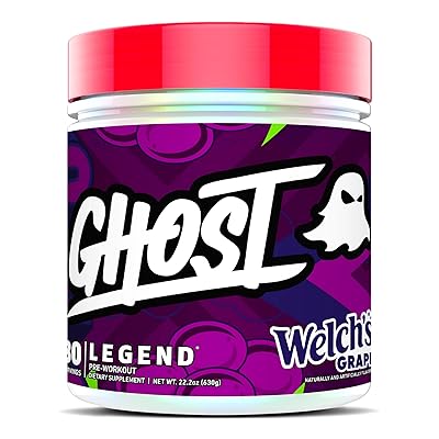 GHOST Legend Pre-Workout Powder, Orange Cream - 30 Servings – Pre-Workout for Men & Women with Choline, L-Citrulline, & Beta Alanine for Energy & Focus