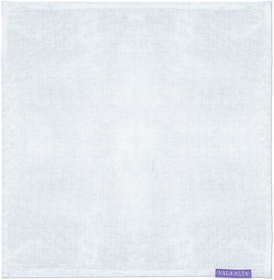 Irish Linen Handkerchiefs - Made in USA - 12” x 12” - 2 Year Guarantee - 5 Pack - Mens & Womens Handkerchiefs