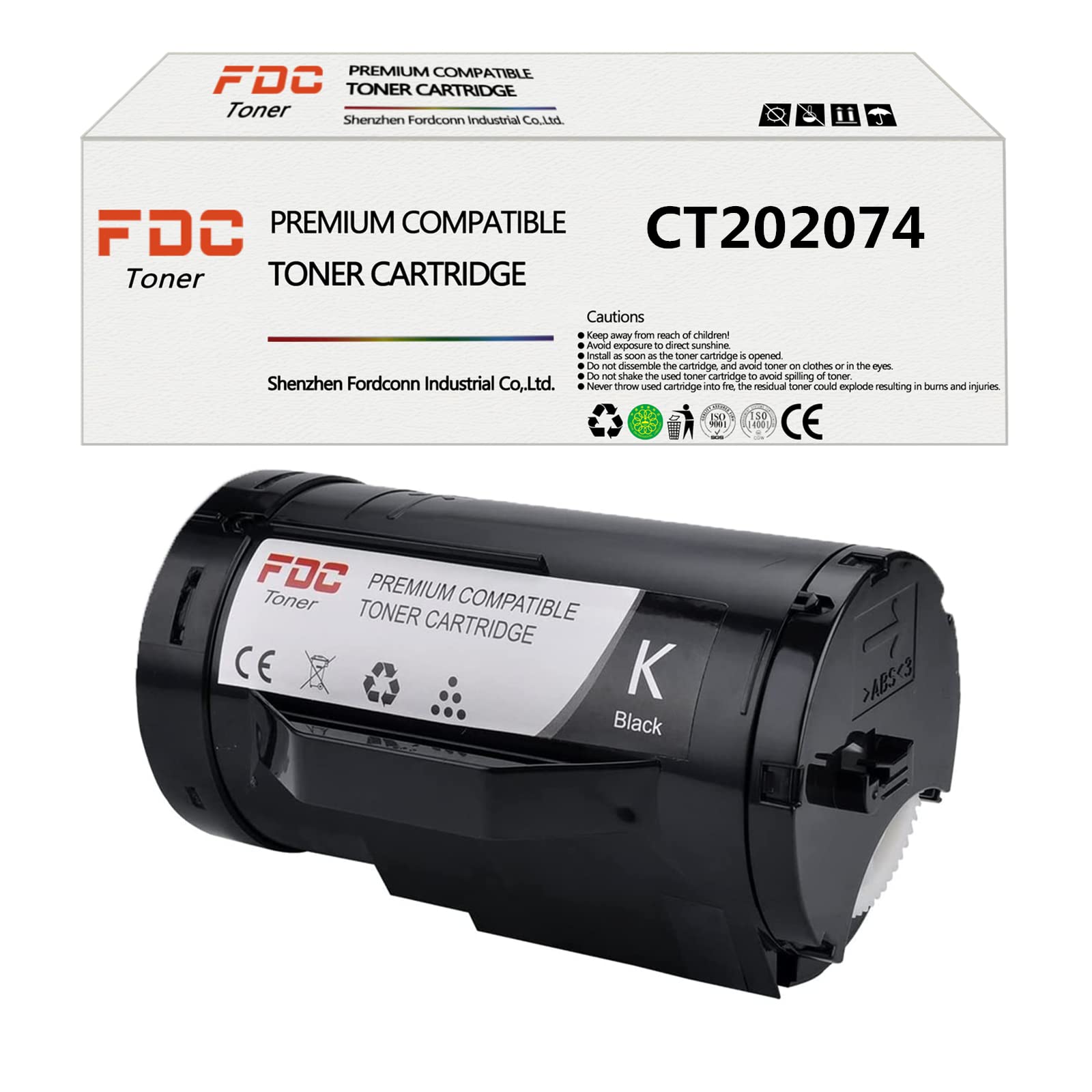 Amazon.co.jp: FDC Toner 富士ゼロックス用 CT202074 汎用トナー ／ 1