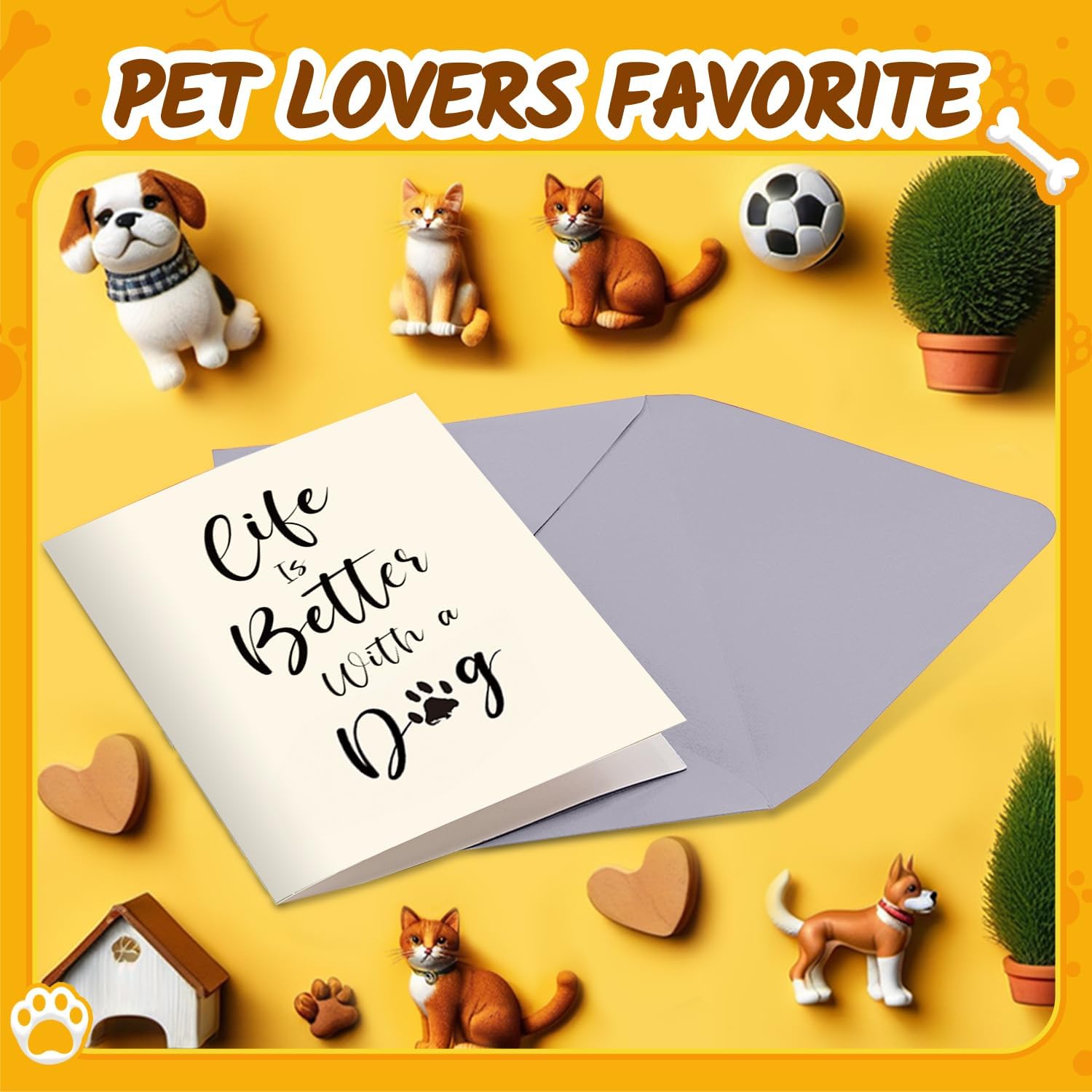 HAPPYPOP Funny Dog Lover Gifts - Men Women Socks for Dog Mom Dad, Birthday Gifts with Cards - Image 7