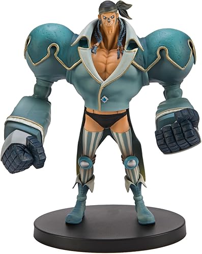 Banpresto Escultura Franky DXF de una pieza, edición del 15º aniversario de 6.7 pulgadas, The Grandline Men Volumen 1