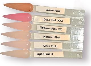 OMG Nail Pro - Dip & Acrylic Powder 2 oz - Most Popular Pinks! (Light Pink)