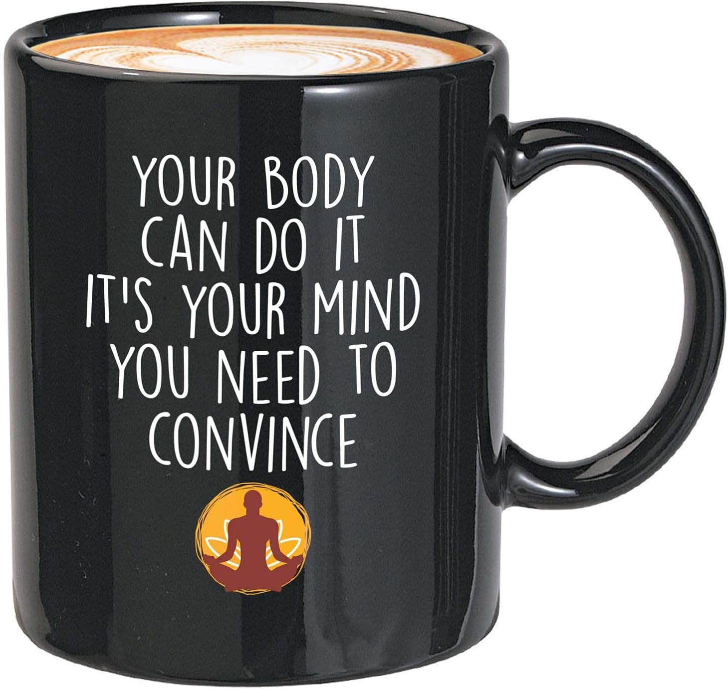 Bubble Hugs Music Coffee Mug - Give It A Rest - Musician Pianist Songwriter Soloist Entertainer Composer Performer Singing Instrument Player 15oz Black