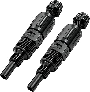 superbobi 2-Pack 1/4-Inch UCDBINJ Injection Check Valve Replacement for Stenner Pumps, Fits for 45/85/100/170 Series, S128/S420/S10P/VX/S/SV Series, Classic Series Peristaltic Pump Parts