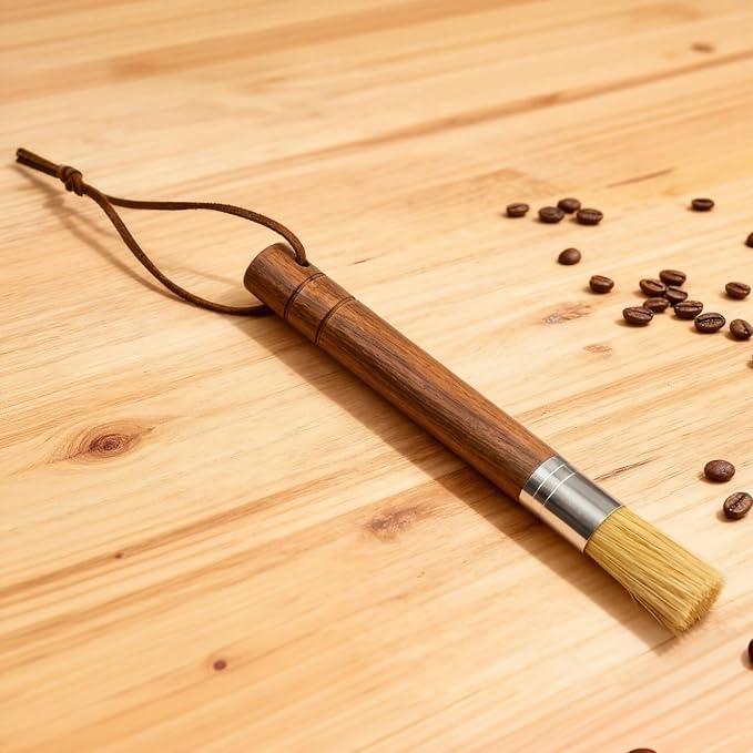 Cepillo de limpieza para molinillo de café y máquina espresso miniatura 2