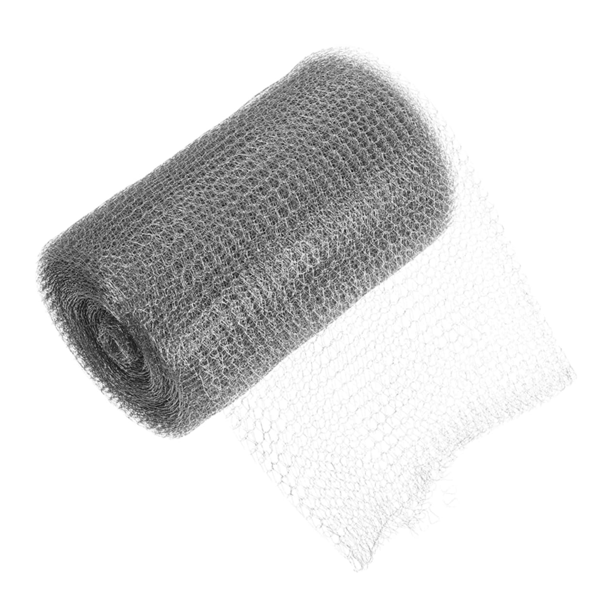 VILLFUL 1 Roll Stainless Steel Mesh Screen Mesh Metal Mesh Metal Netting Steel Mesh Rodent Catcher Stainless Mesh Screen Wire Mesh Screen Gap Filler for Wall Steel Fine Mesh Wire Screen