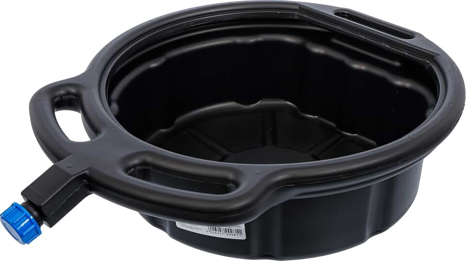 BGS 9981 | Oil Tub/Drip Pan with Nozzle | 8 l