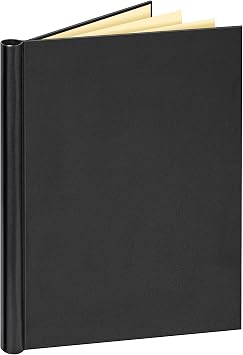 VELOFLEX 4944080   Binder DIN A4 with Leather Grain, Capacity Max. 150 Sheets, Black, Pack of 1