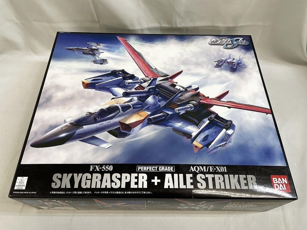 FX-550スカイグラスパー+AQM/E-X01エールストライカー 1/60PG PG 1/60 FX-550+AQM/E-X01 スカイグラスパー + エールストライカー