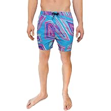 Mens Swim Trunks - Retro Style Summer Swim Suits for Men