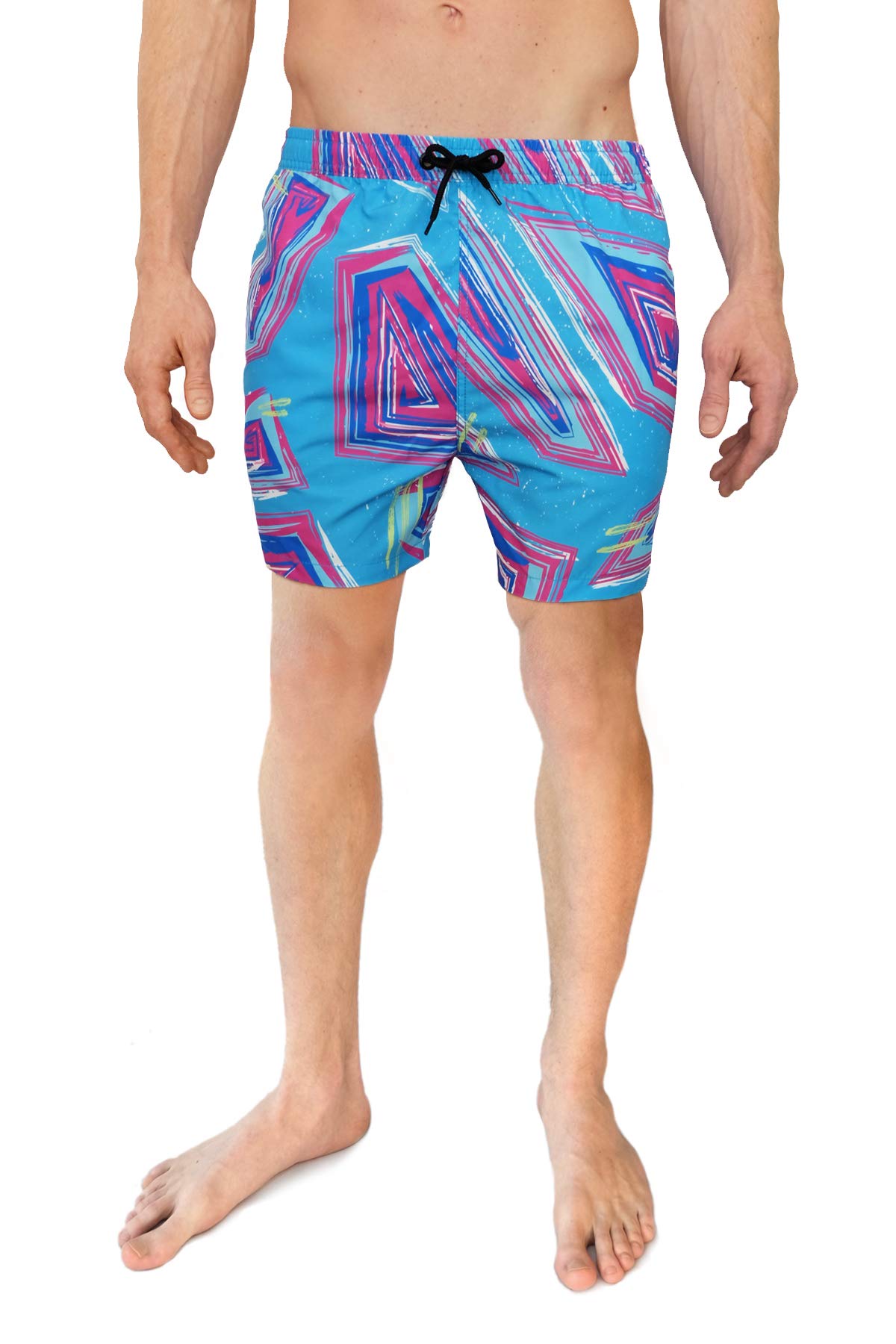 cabana bro Men's Swim Trunks - Retro Style Summer Swim Suits for Men-picture-43