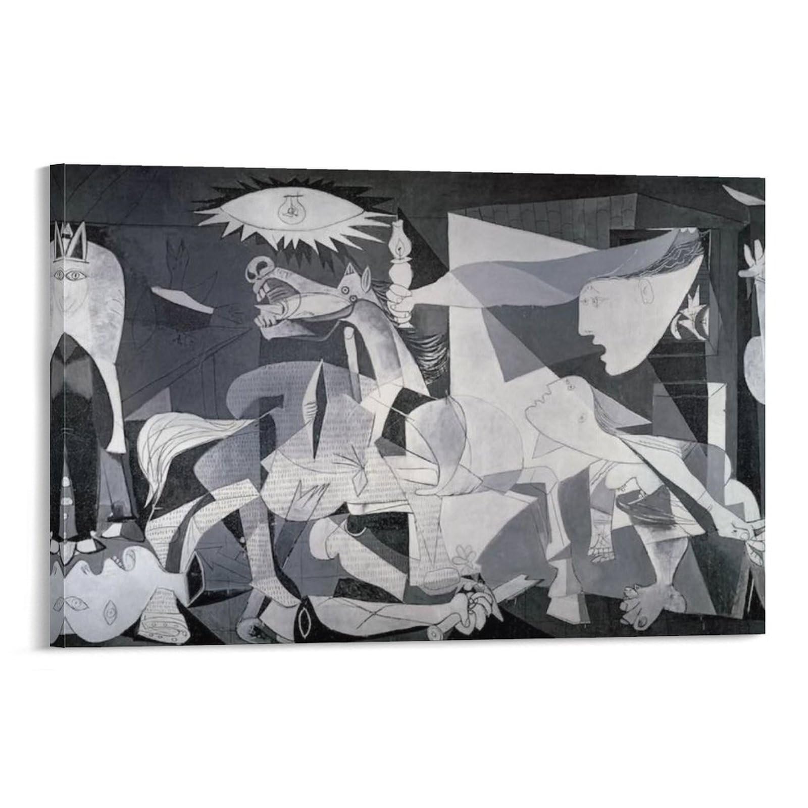 Amazon.co.jp: パブロ・ピカソゲルニカ絵画 インテリア アートポスター