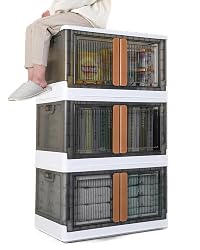 ANHUDOR Stackable Storage Bins – 3 pack (8.4gal)