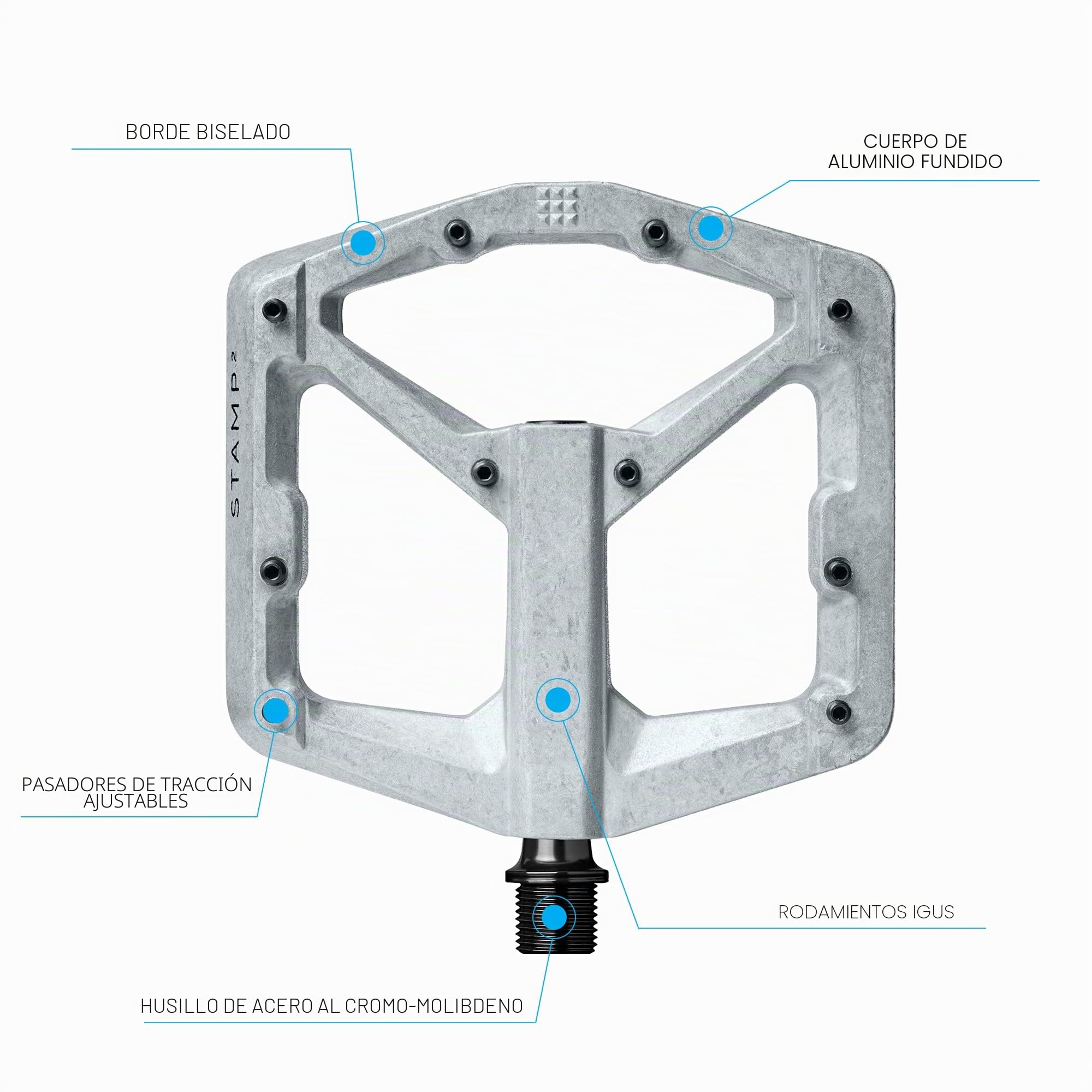 Crank Brothers Stamp 2 Pedales