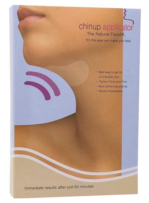 Máscara de hidrogel para queixo e pescoço lipo applicator, Pacote com 5 unidades