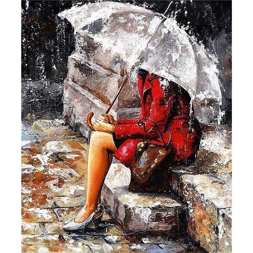 Diamond Painting Noel YSCOLOR Diamond Painting 5D Diy Diamant Peinture Camion Photos De Strass Rond Point De Croix Couture Cadeaux Décoratifs Pour La Maison 30X40cm Diamond Painting Accessoires