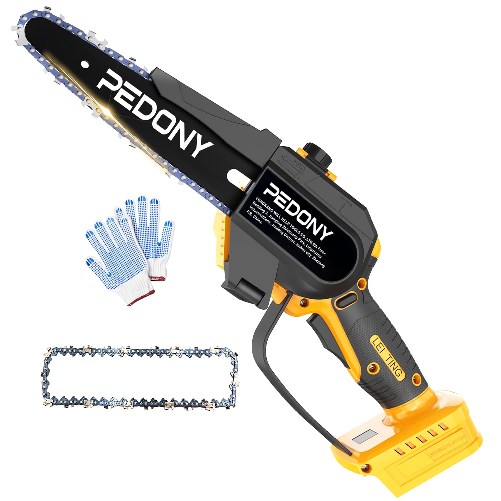 Mini Electric Chainsaw 8 Inch for DeWalt 20V Battery, Cordless Handheld