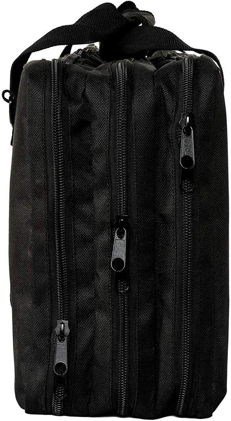 EVERPRIDE Chef Knife Bag Holds 20 Knives PLUS Large Zippered Compartment for Kitchen Tools – Durable, Large Knife Bag for Chefs – Knives Not Included: Home & Kitchen