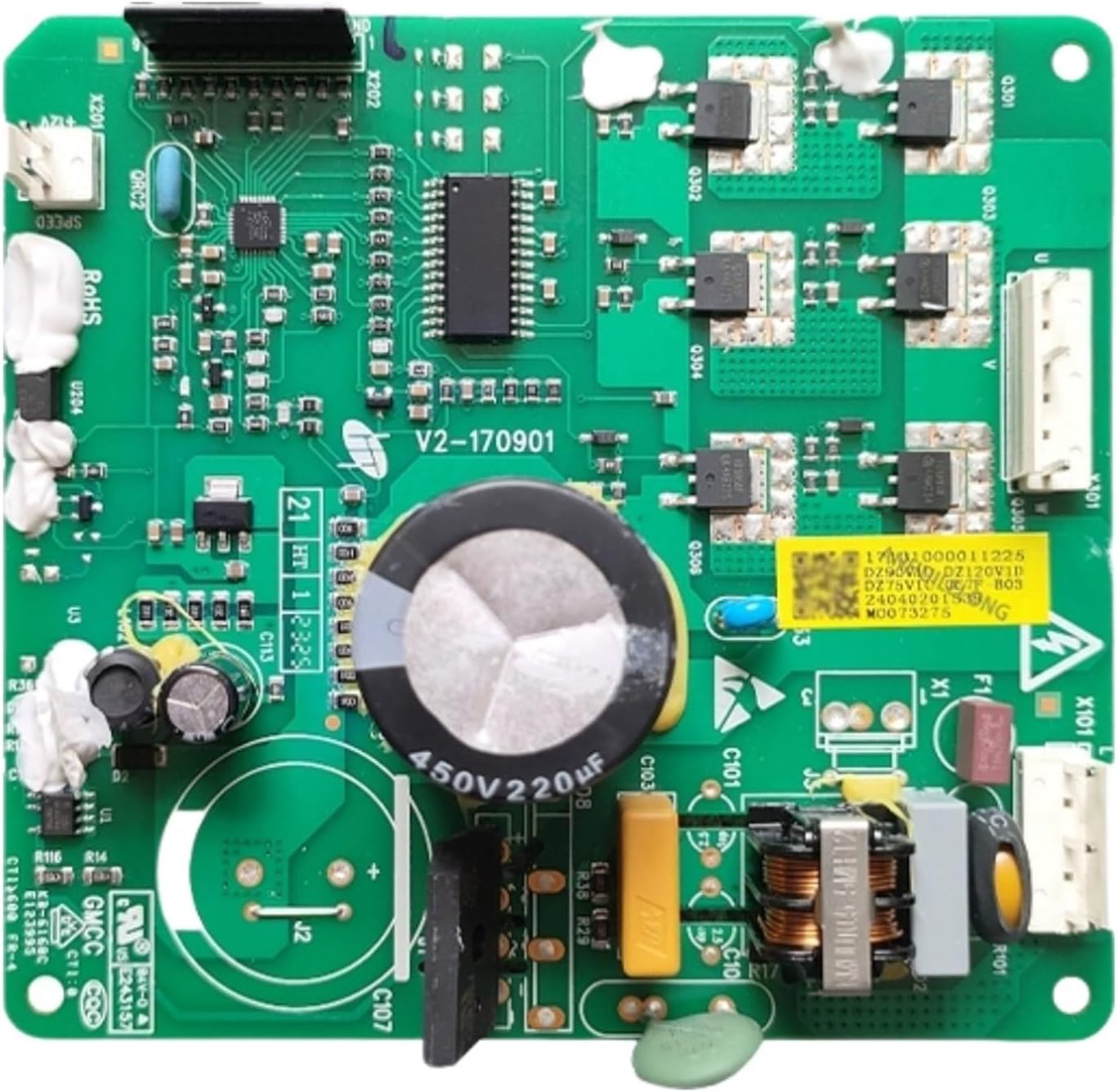 for Refrigerator Variable Frequency 17131000011225 Compressor Drive Board BCD-536WKPZM