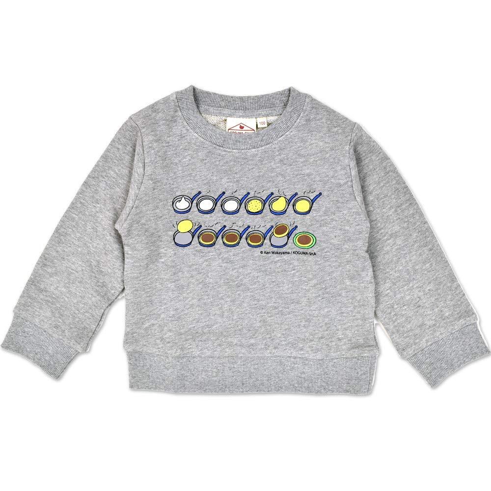 Amazon.co.jp: しろくまちゃんのほっとけーきトレーナー (90/グレー