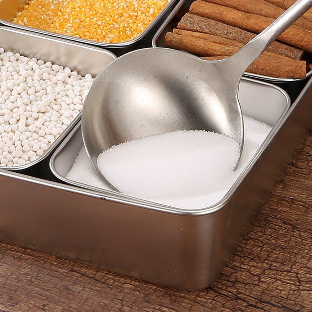 Zestaw premium Masala Dabba – 8-komorowe pudełko na przyprawy z pokrywką, stylowy i trwały indyjski organizer na przyprawy do przechowywania w kuchni, idealny do przypraw i gotowania niezbędnych