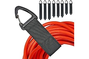 Premium Heavy-Duty Hanging Cable Organizer: Declutter and Conquer Cable Chaos