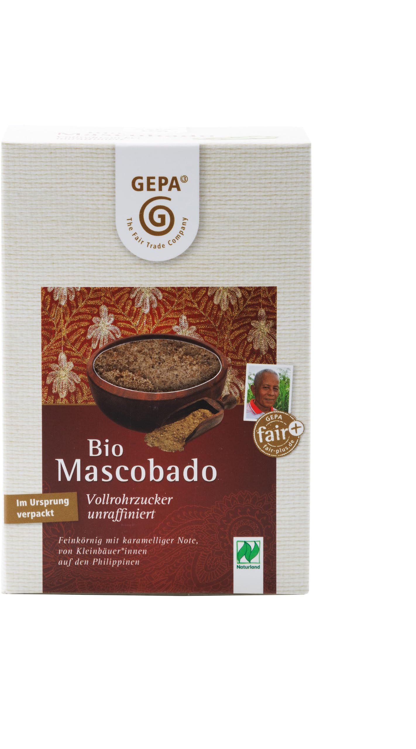 Bio Mascobado Vollrohrzucker unraffiniert 6 x 0,50 kg