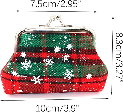 Vista 13 de MIAO JIN 8 monederos de regalo con cierre Kiss Lock Cambio Mini monedero Vintage baratijas bolsa, Búho, Búho