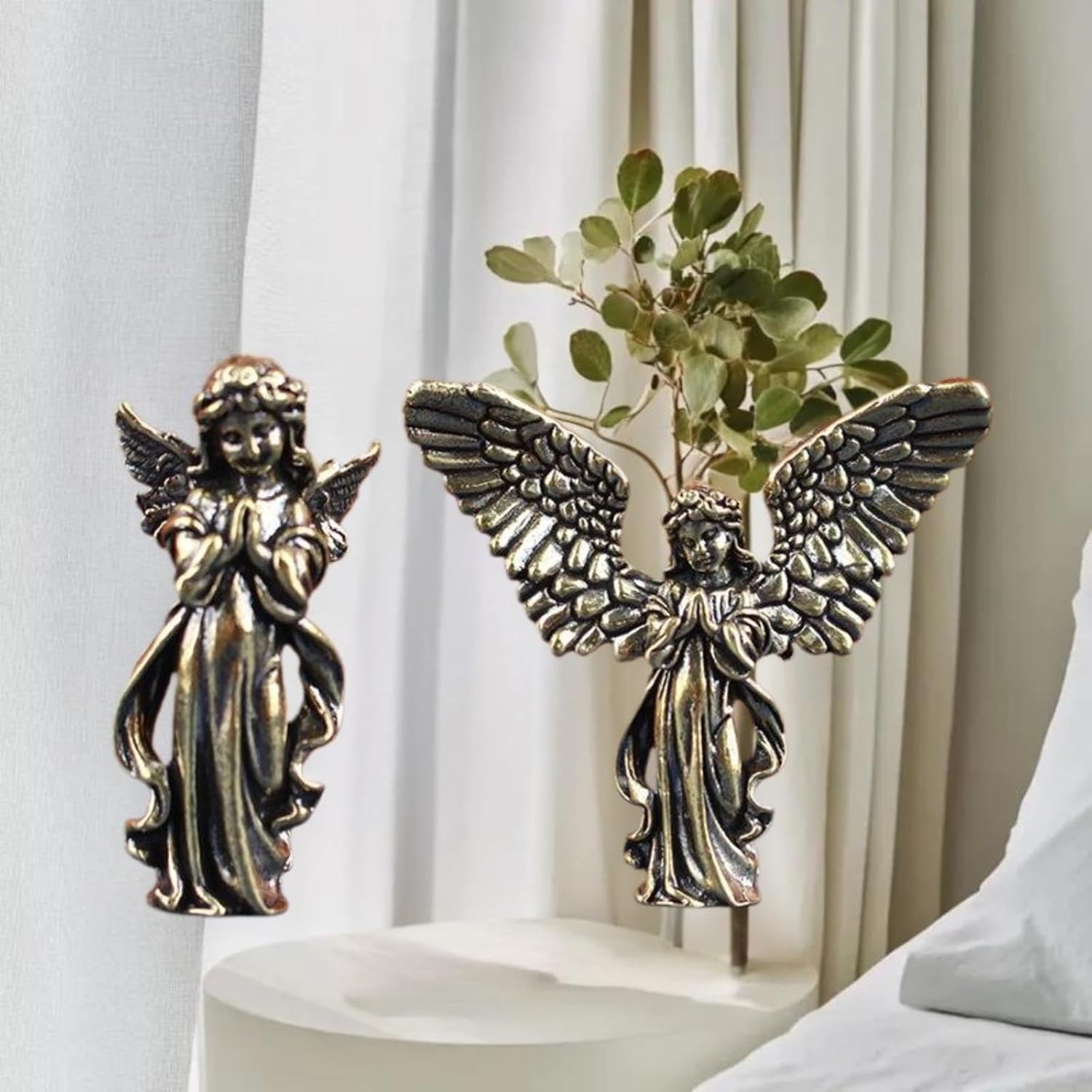 God of Love Cupid Statue Small Ornaments Brass Guardian Angel Figurines Desktop Decorations Home Decor Accessories image 5
