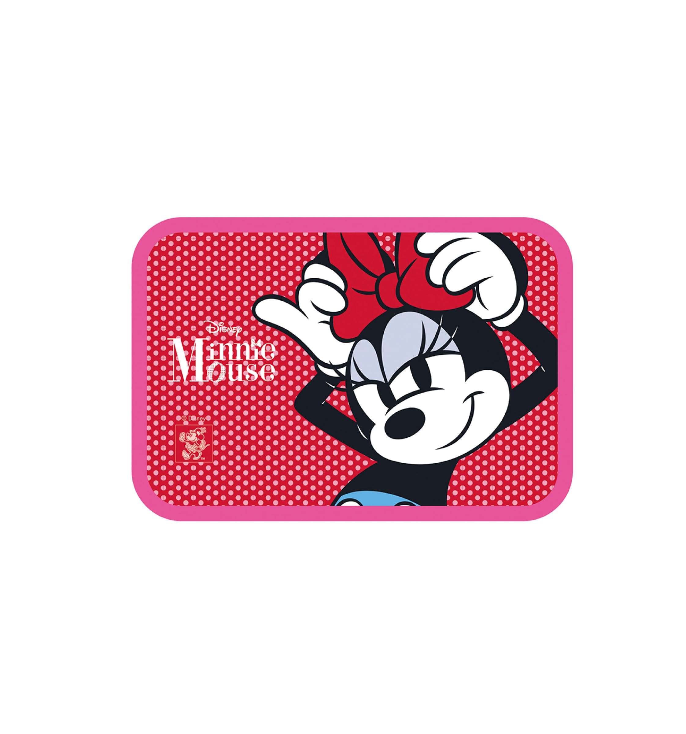 Seven Minnie Mouse Nursery and School Bag, Red, 0.85 litres, Kindergarten and Elementary School, Girl, red, Modern