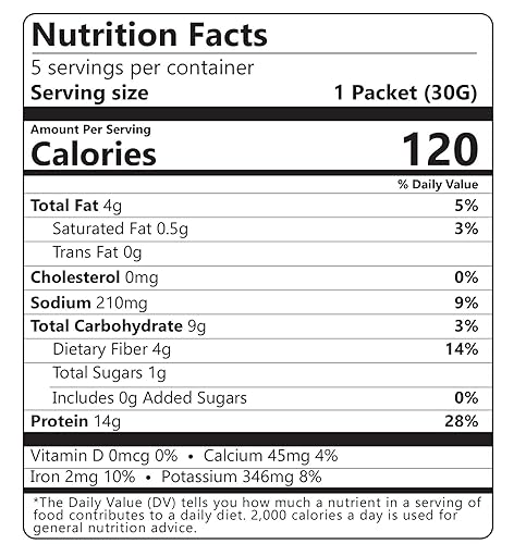 Miniatura 5 de Cereal de proteínas cereales bajos en carbohidratos cereales de alto contenido en proteínas 053oz de proteína 014oz de carbohidratos netos cereales