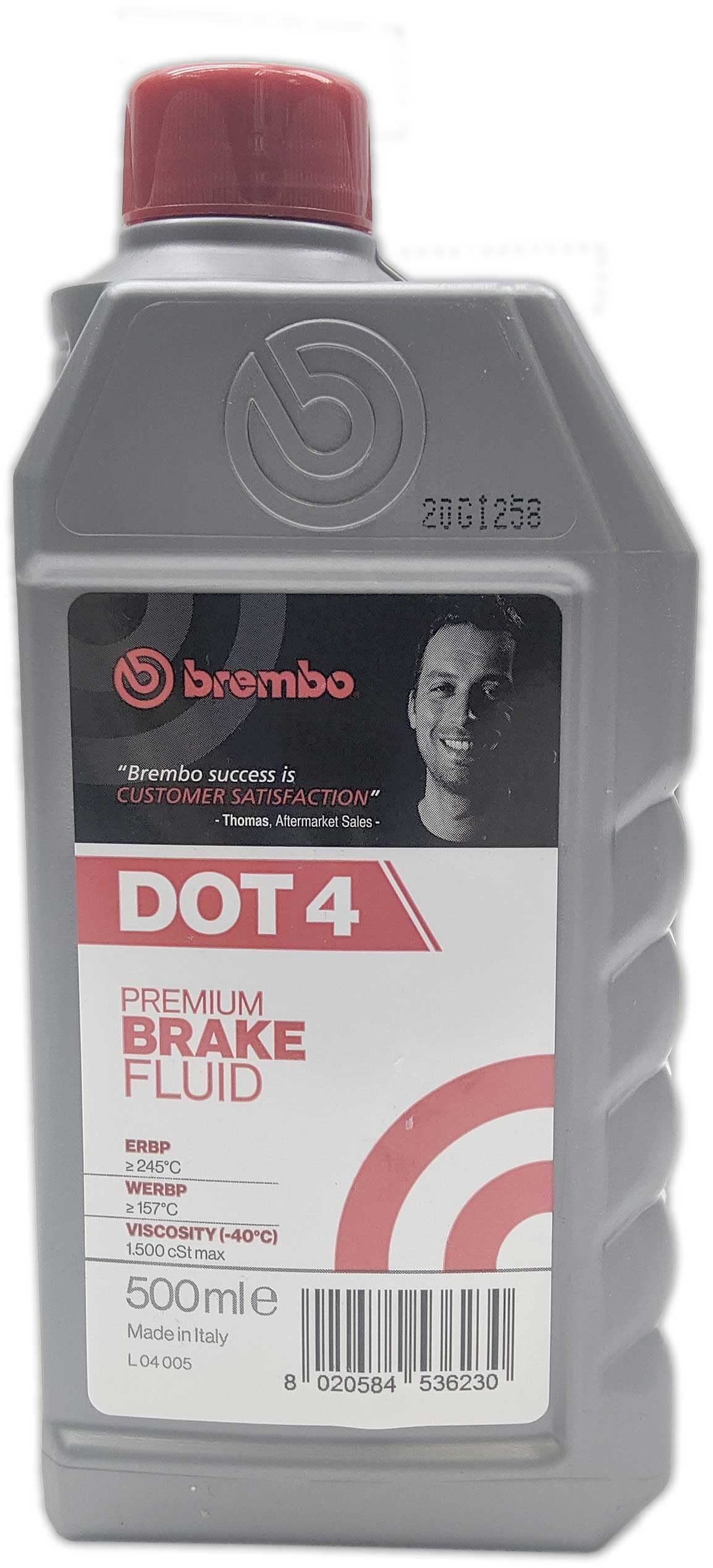 Amazon.co.jp: ブレンボ DOT4 500ml プレミアム ブレーキフルード